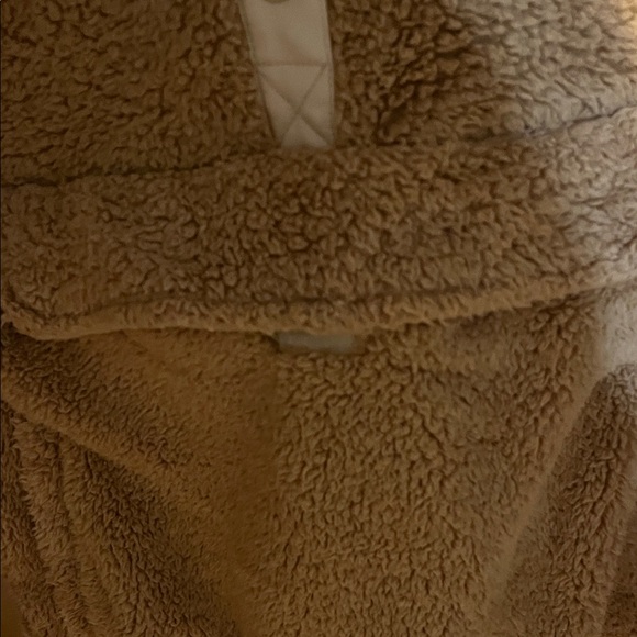 Billabong Men's Tan Fleece Zip Up Sweater - Picture 4 of 6